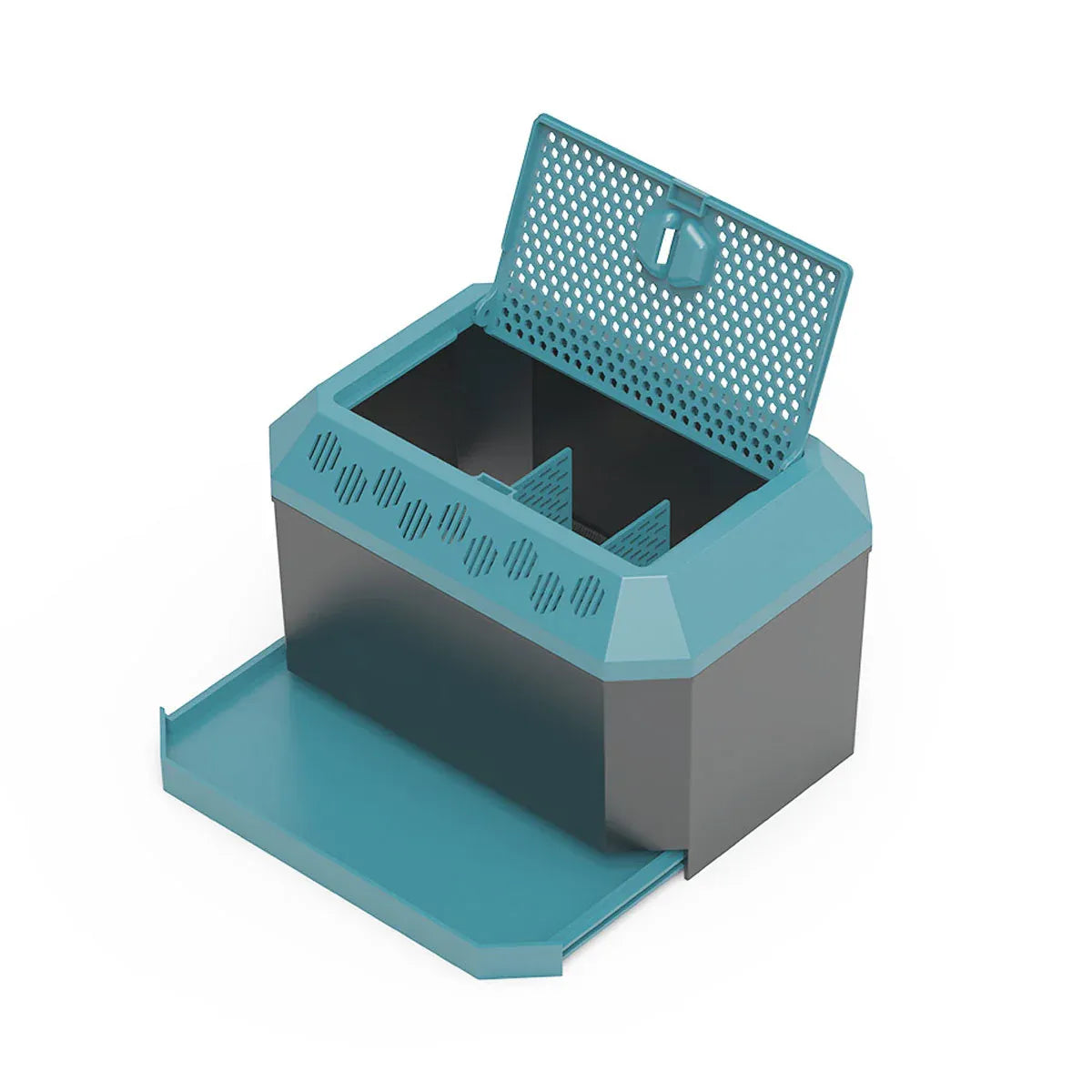 Insect Breeding Box Flip Cover Ventilated Insect Habitat Container for Home Lab