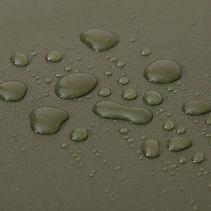 Heavy Duty Waterproof Canvas Tarp 200x400cm Army Green Sun Block Dustproof Cover