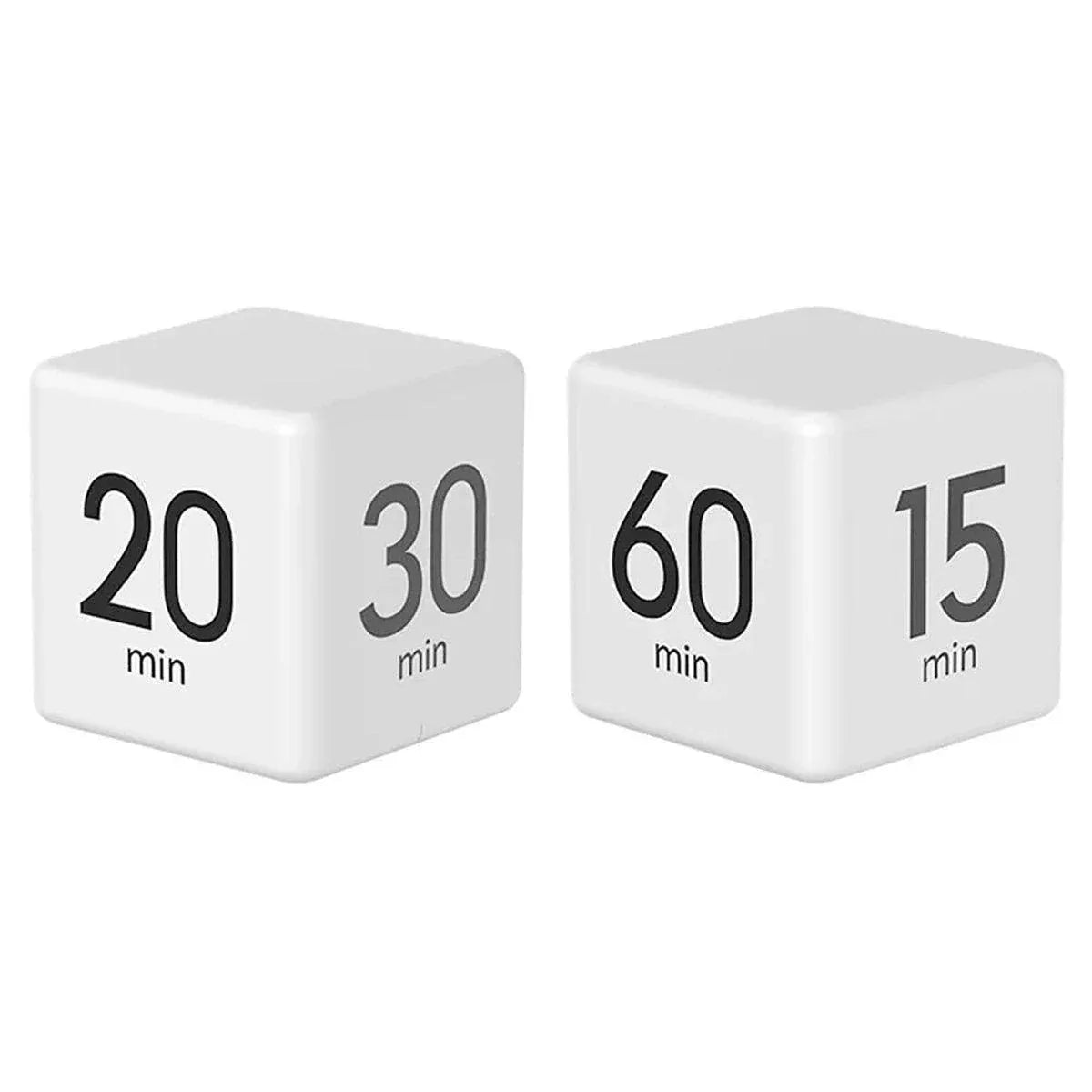 Cubic Timer for Students Time Management Study Exercise Reminder Tool Adjustable - 25-5-45-15