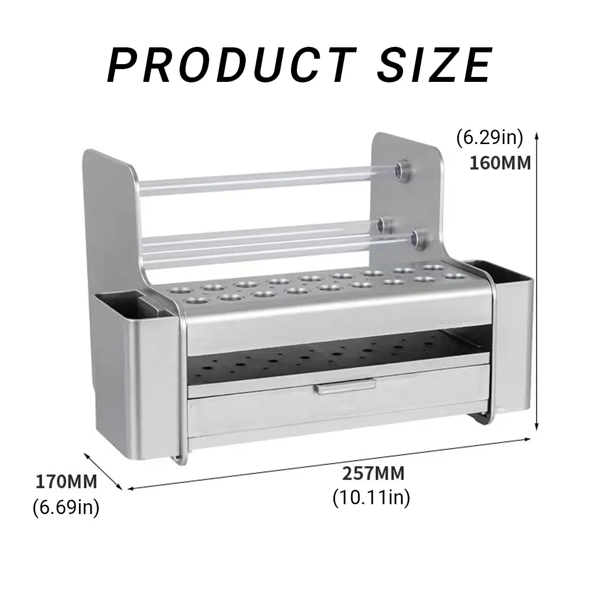 Tool Cabinet Multifunctional Desktop Organizer Screwdriver Parts Rack Case