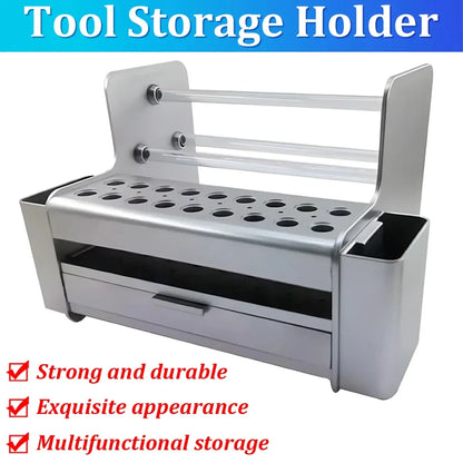 Tool Cabinet Multifunctional Desktop Organizer Screwdriver Parts Rack Case