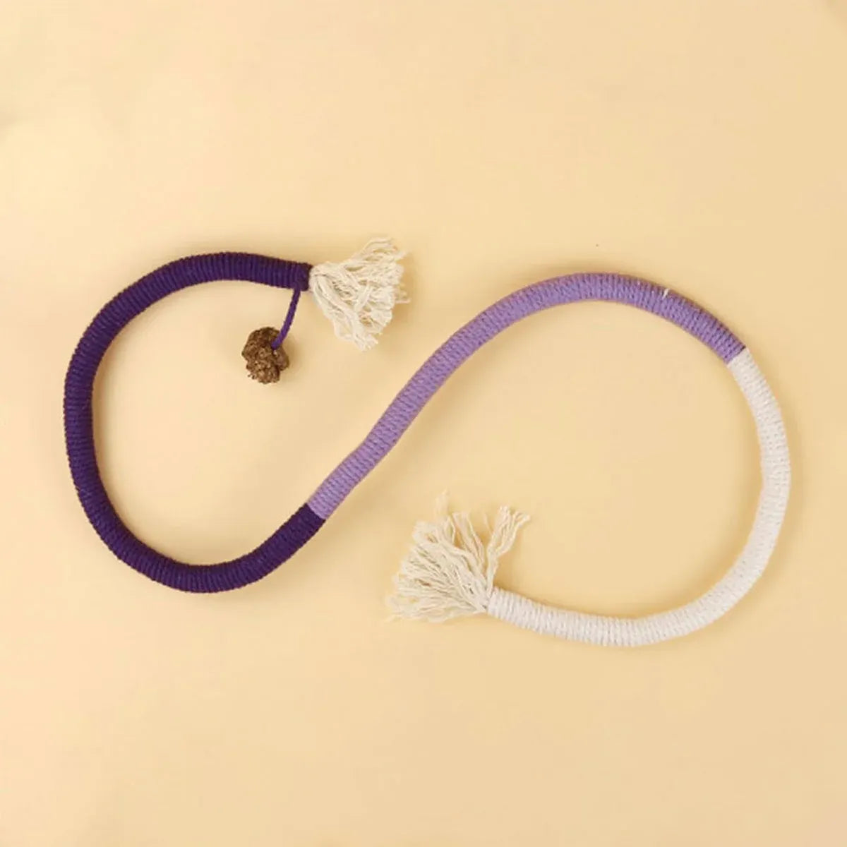 Cat Biting Rope Toy Teeth Grinding Teasing Stick Interactive Play Toy For Cats
