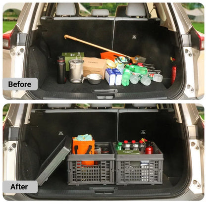 Car Trunk Storage Box Oversized Car Folding Box Outdoor Camping Large Capacity Finishing