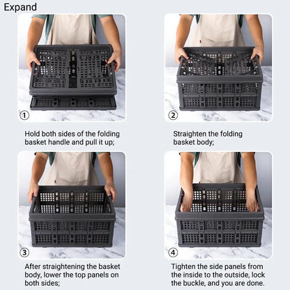 Car Trunk Storage Box Oversized Car Folding Box Outdoor Camping Large Capacity Finishing