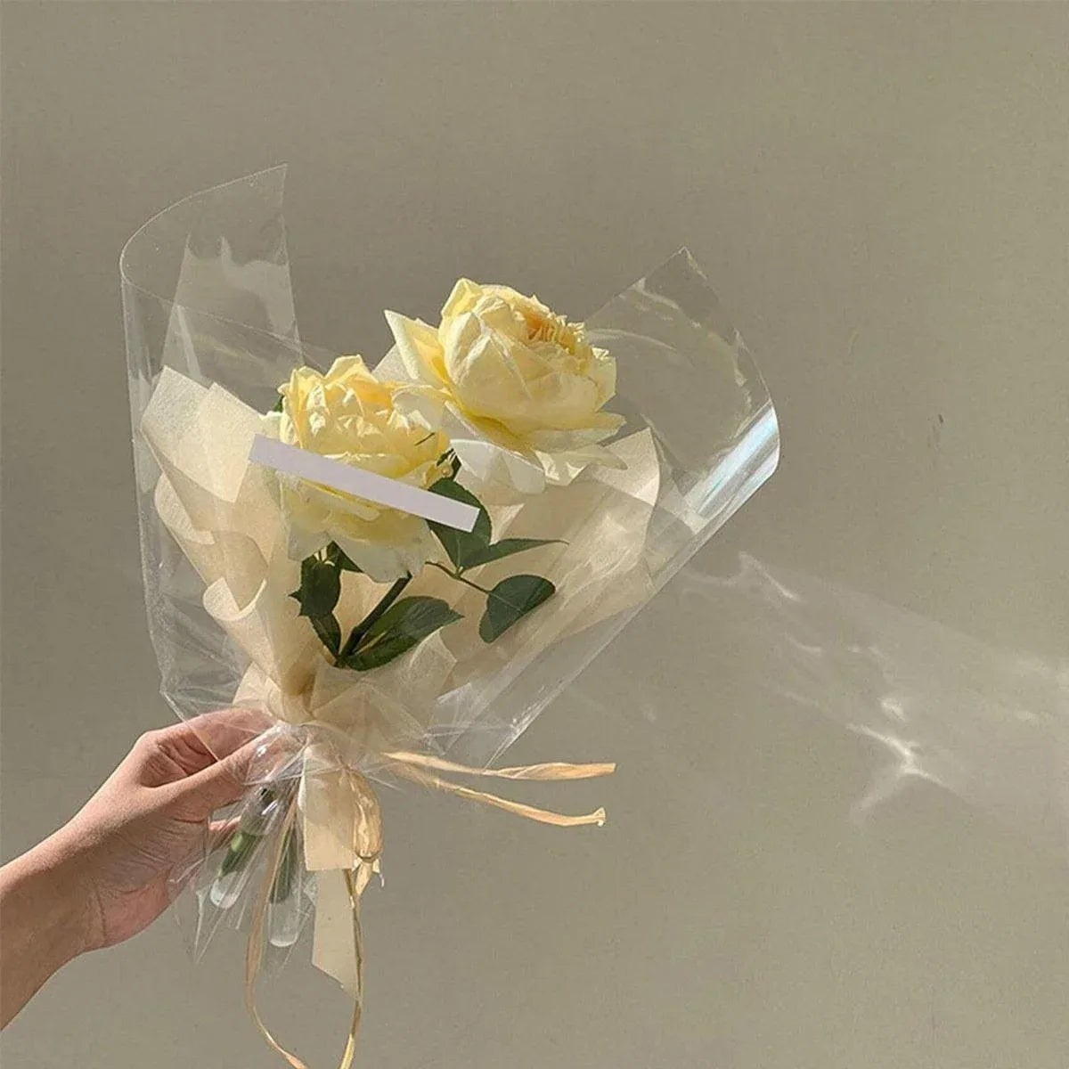 100/200PCS Flower Fresh Keeping Tube Floral Bouquet Nutrition Water Care Supply - 1.8*4cm - Transparent 200PCS