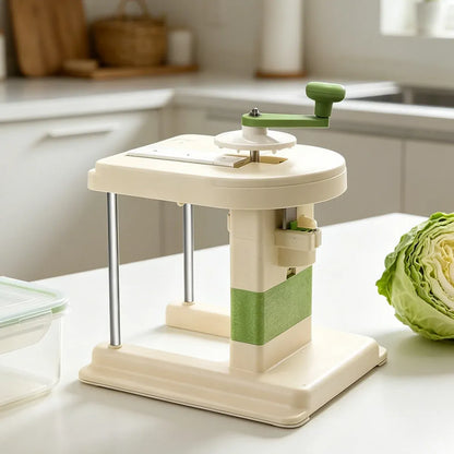 Hand Crank Vegetable Cutter Shredder Cabbage Slicer Household Grater Tool