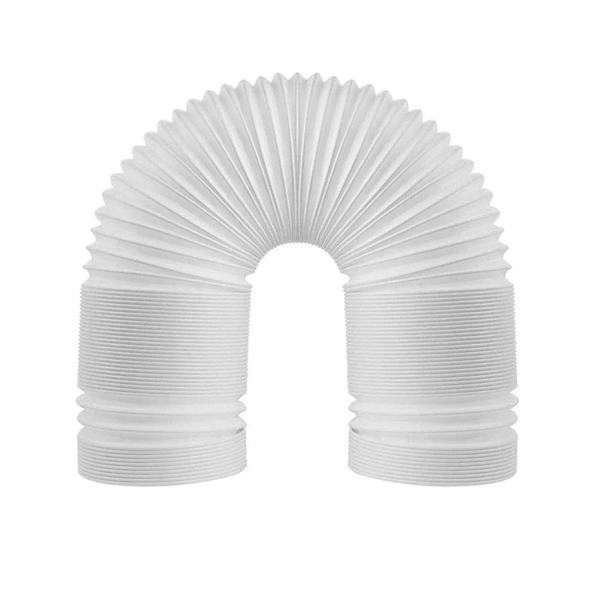 Portable Air Conditioner Exhaust Hose 13/15cm Extendable Vent Pipe PP Steel Wire - 2m x 15cm