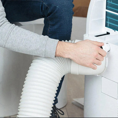 Portable Air Conditioner Exhaust Hose 13/15cm Extendable Vent Pipe PP Steel Wire - 2m x 15cm