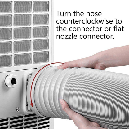 Portable Air Conditioner Exhaust Hose 13/15cm Extendable Vent Pipe PP Steel Wire - 3m x 13cm