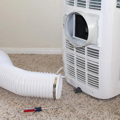 Portable Air Conditioner Exhaust Hose 13/15cm Extendable Vent Pipe PP Steel Wire - 3m x 13cm