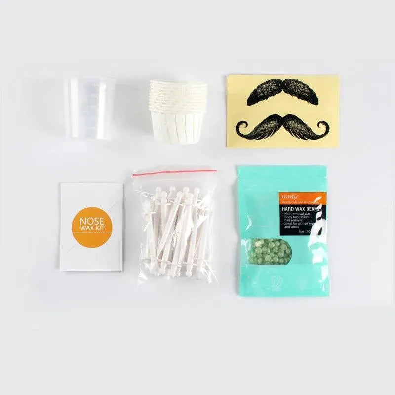 Nose Ear Hair Removal Wax Kit Sticks Easy Mens Nasal Waxing Remover Strips
