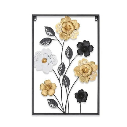 Modern Minimalist Iron Wall Art Decor Abstract Design for Home Wall Decoration