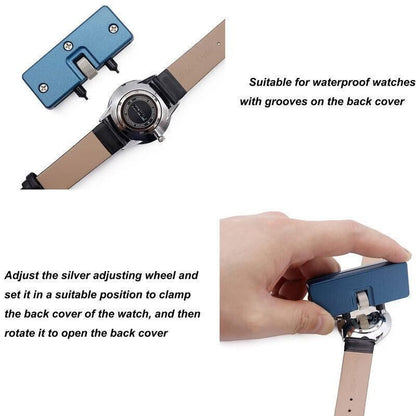 Watch Back Case Cover Opener Remover Wrench Repair Kit Removal Watchmaker Tool