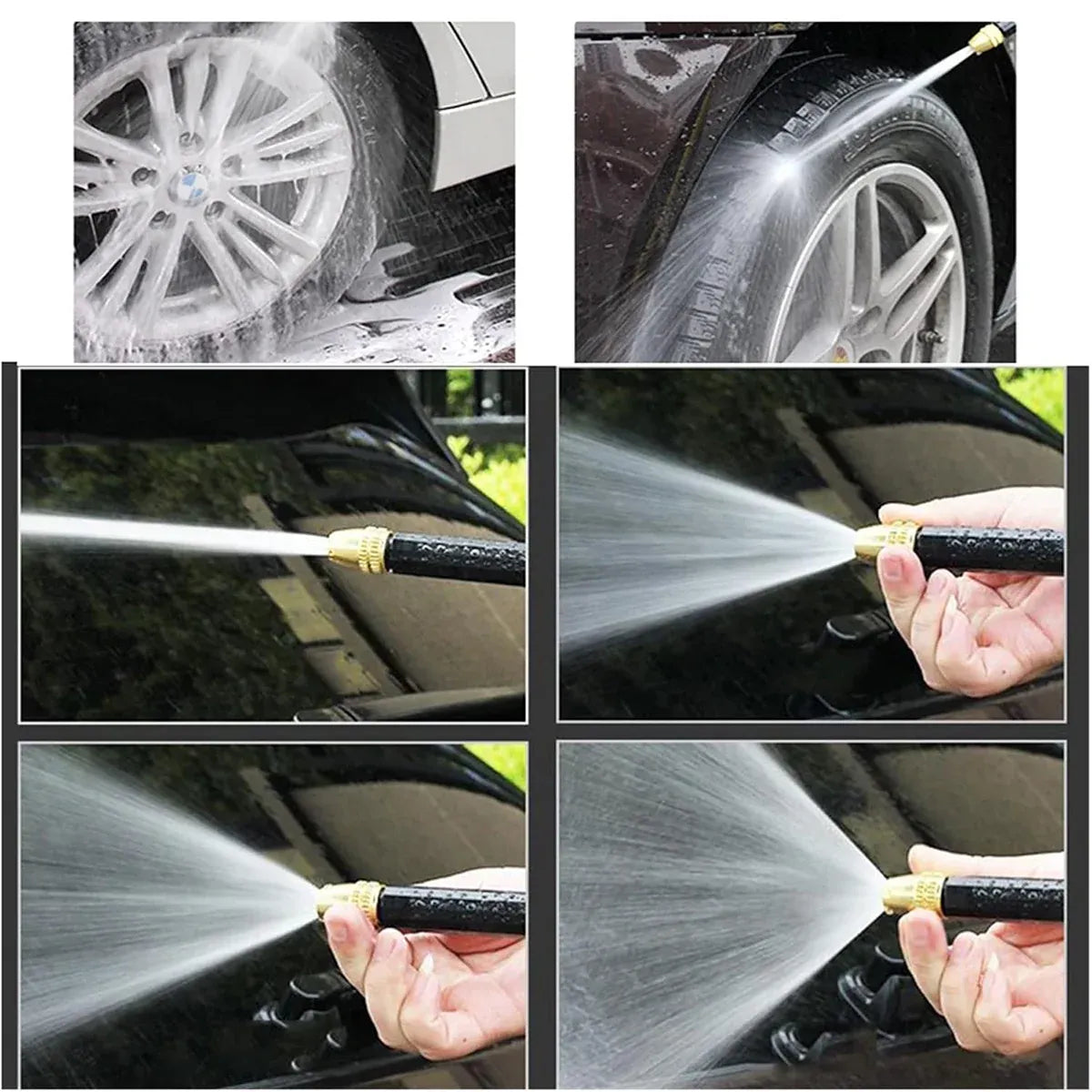 High Pressure Long Pole Water Spray Nozzle Household Car Wash Cleaning Sprayer - Car Wash Sprayer Only