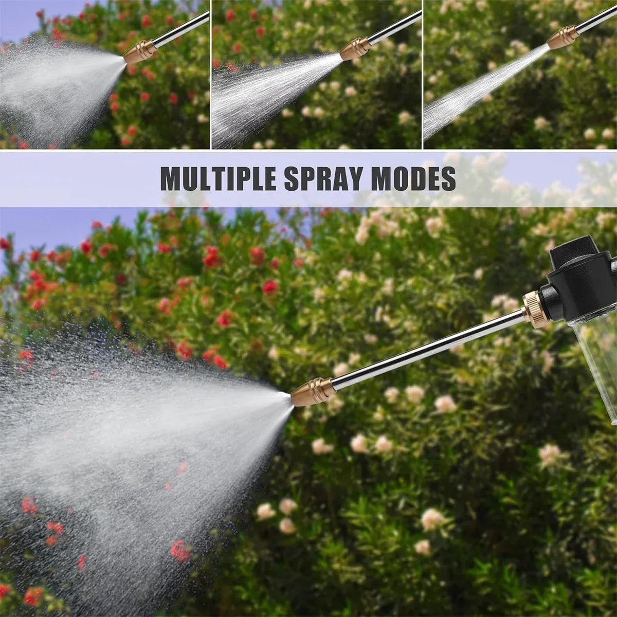 High Pressure Long Pole Water Spray Nozzle Household Car Wash Cleaning Sprayer - Car Wash Sprayer Only