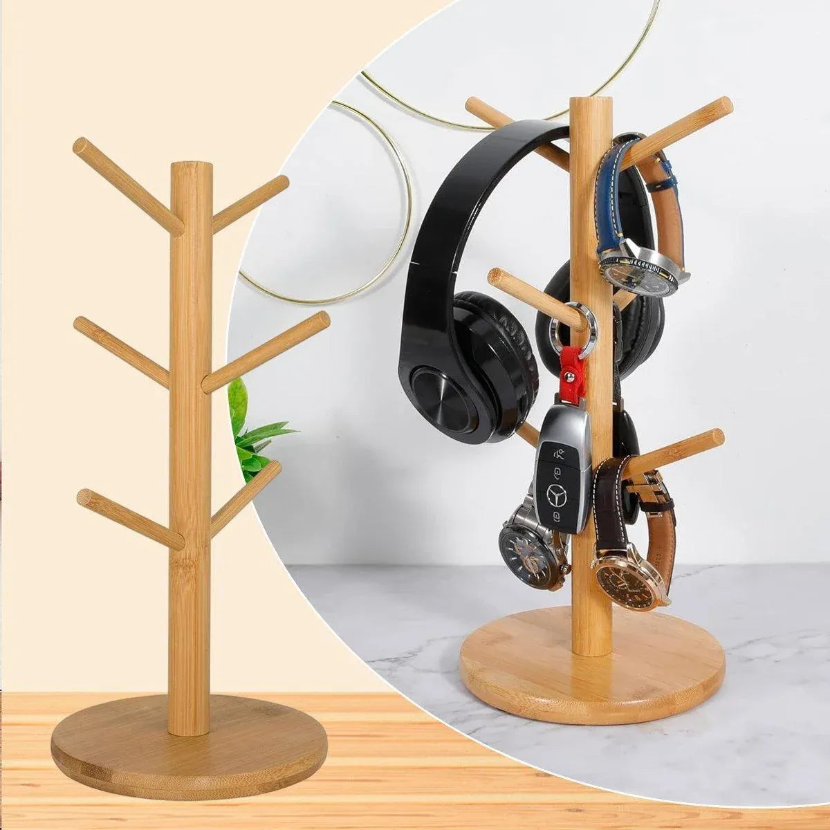 Household Cup Holder Water Cup Rack Drain Storage Coffee Mug Glass Hanger