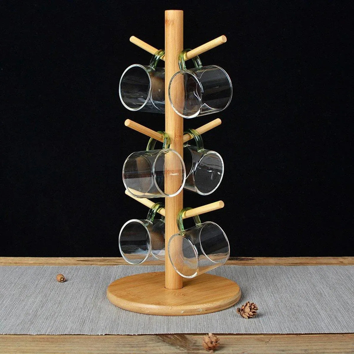 Household Cup Holder Water Cup Rack Drain Storage Coffee Mug Glass Hanger