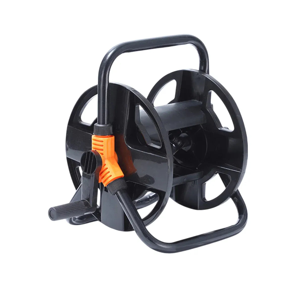 Garden Hose Storage Rack Pipe Holder Car Wash Water Winding Reel Organizer