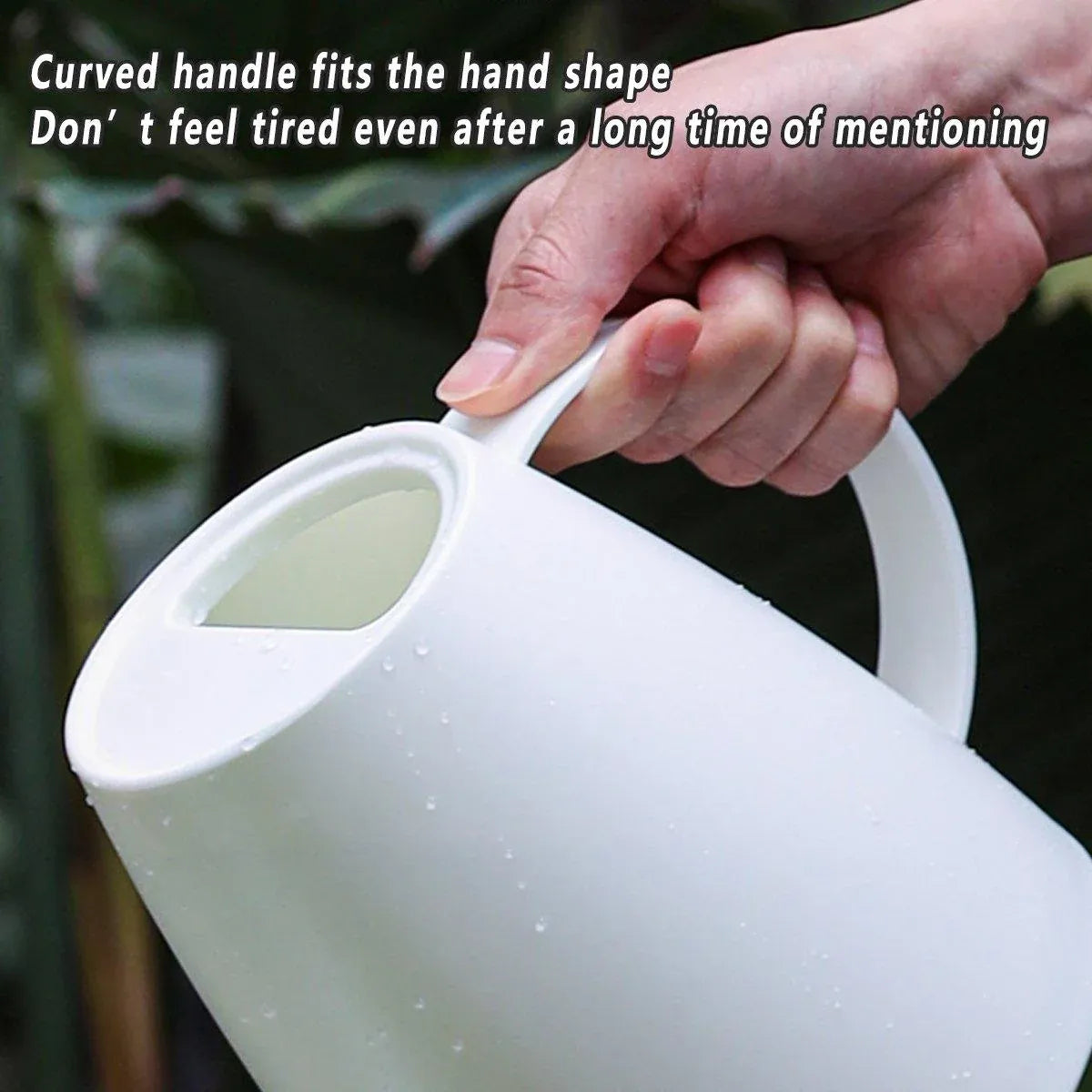 Long Spout Watering Can Garden Sprinkler Gardening Tools for Plants Flowers - Grey