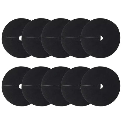 10PCS Weed Barrier Disc Mats 80CM Garden Grass Control Mat Ground Cover Mats