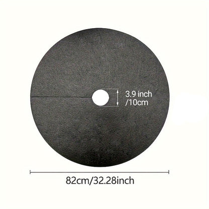 10PCS Weed Barrier Disc Mats 80CM Garden Grass Control Mat Ground Cover Mats