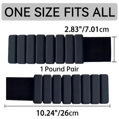 Weighted Wrist Ankle Bracelets Training Belt Gravity Fitness Yoga Exercise