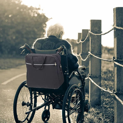 Wheelchair Bag Rear Hanging Storage Backpack Multifunctional Armchair Organizer