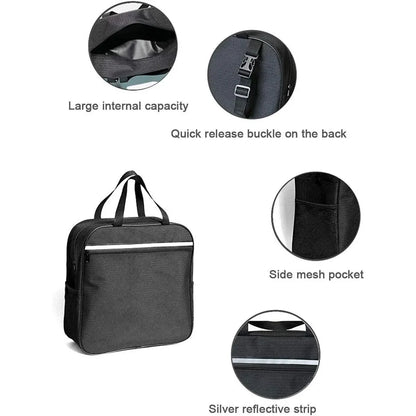 Wheelchair Bag Rear Hanging Storage Backpack Multifunctional Armchair Organizer