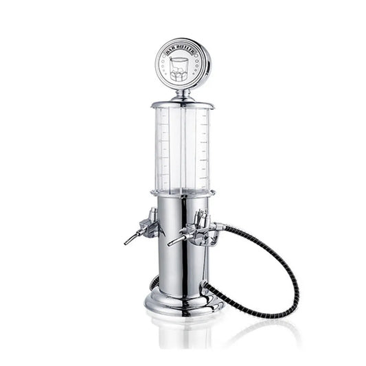 Single or Double Head Wine Dispenser Plastic 1L Capacity Leak Proof Easy Clean - Double Head
