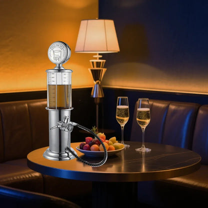 Single or Double Head Wine Dispenser Plastic 1L Capacity Leak Proof Easy Clean - Single Head