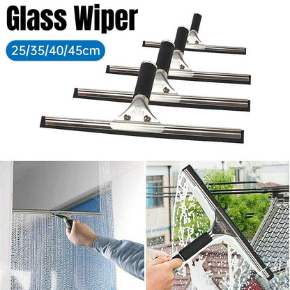 Household Wiper Bathroom Scraper Cleaning Tool for Glass and Floor Cleaning - 40CM