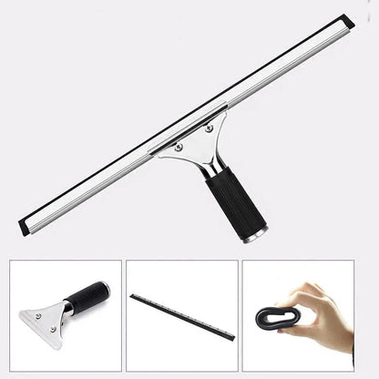Household Wiper Bathroom Scraper Cleaning Tool for Glass and Floor Cleaning - 40CM