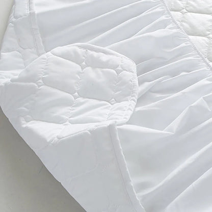 Hotel Mattress Protector Bed Top Cover Waterproof Fitted Sheet Bedroom Hygiene - 137x190cm