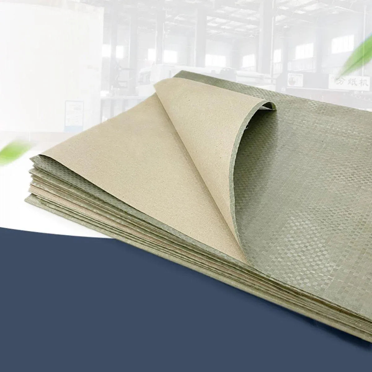 Heavy Steel Duty Kraft Paper Woven Fabric Composite for Book Furniture Packaging - 787-1100mm