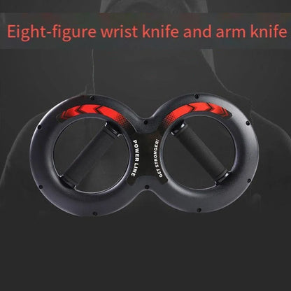 Multifunctional Arm Strength Grip Wrist Power Device Fitness Hand Grip Enhancer - 10kg