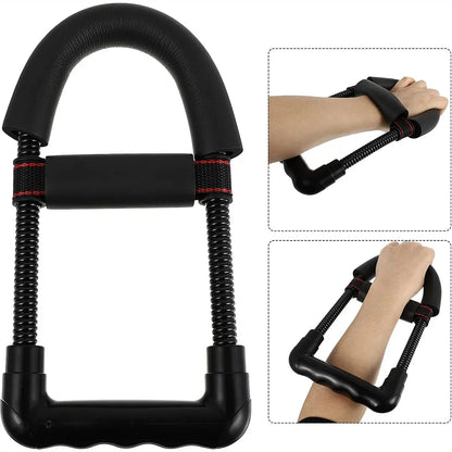Adjustable 3Level Wrist Strengthener Grip Strength Trainer for Hand Exercise Use - Silver