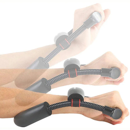 Adjustable 3Level Wrist Strengthener Grip Strength Trainer for Hand Exercise Use - Silver