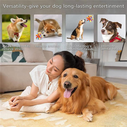 Snuffle Ball Dog Toy for Treat Dispensing and Nose Work Training Soft Washable Feeder