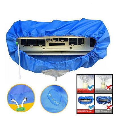 Waterproof Air Conditioner Cleaning Cover for Wall Mounted Units 1 to 1.5P
