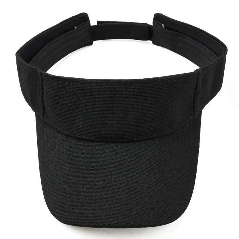 Women Adjustable UV Protection Sport Visor Cap Beach Sun Hat New Stylish Design - White