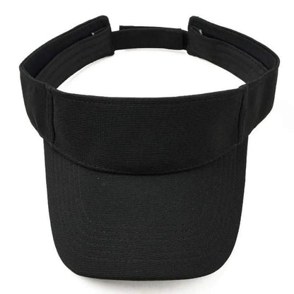 Women Adjustable UV Protection Sport Visor Cap Beach Sun Hat New Stylish Design - Orange