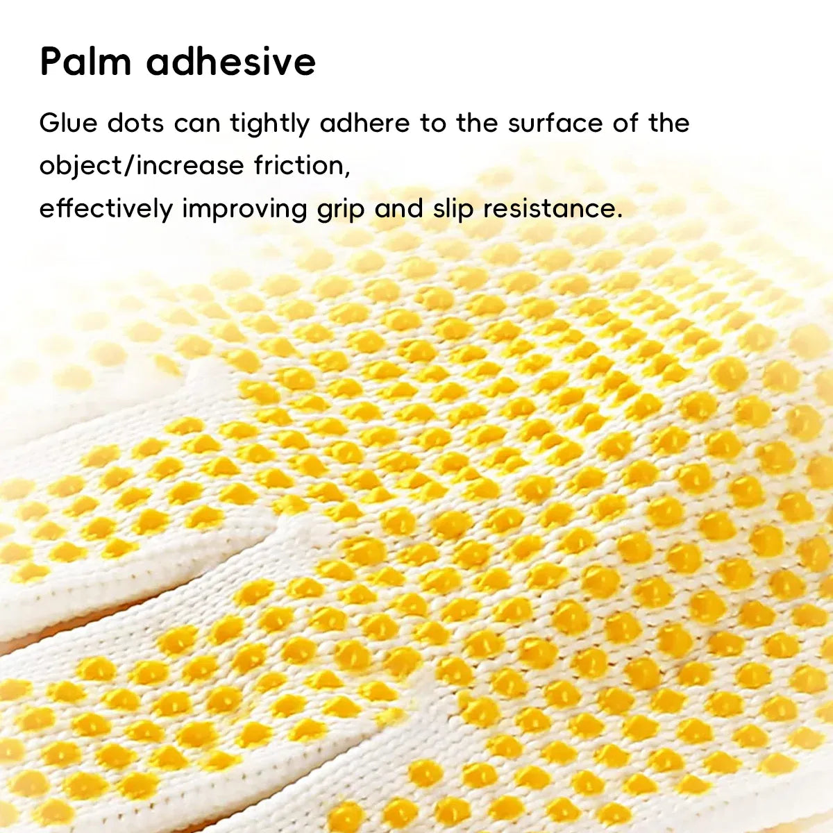 Wear Resistant Anti Slip Dotted Work Gloves for Home Garden Tasks
