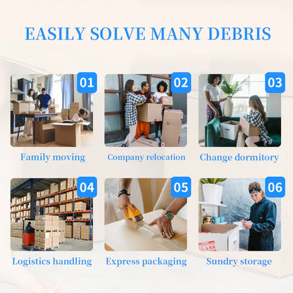 20PCS Corrugated Cardboard Boxes 2 Sizes for Ecommerce Storage Packing Sturdy - 145 x 85 x 105mm