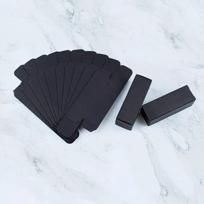 100PCS Empty Lip Balm Tube Packaging Carton Box Lipstick DIY Paper Case 2.8-3.1 - Kraft-3.1x3.1x9cm