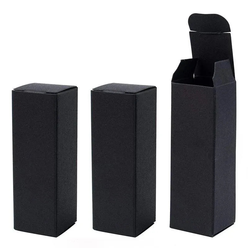 100PCS Empty Lip Balm Tube Packaging Carton Box Lipstick DIY Paper Case 2.8-3.1 - White-2.8x2.8x8.5cm