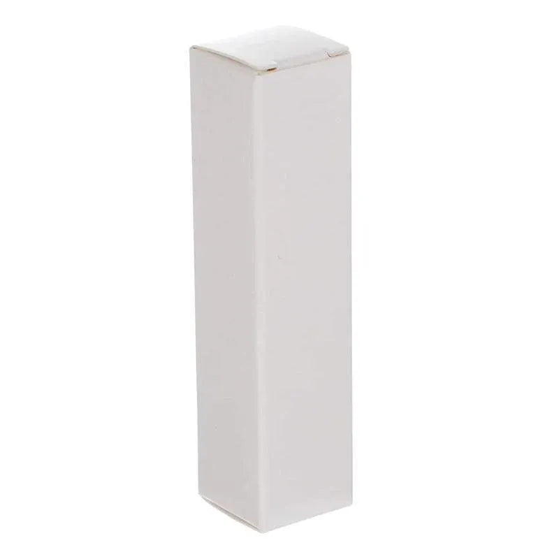 100PCS Empty Lip Balm Tube Packaging Carton Box Lipstick DIY Paper Case 2.8-3.1 - White-2.8x2.8x8.5cm