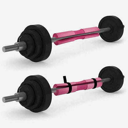 Squat Pad Barbell for Squats Lunges Hip Thrusts Neck Shoulder Protective Support - Grey