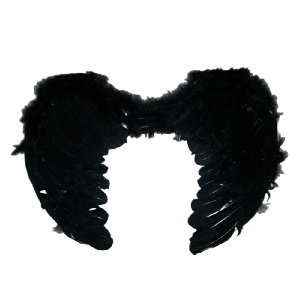 Large feather angel wings assorted colours - Blue