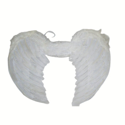 Large feather angel wings assorted colours - Red
