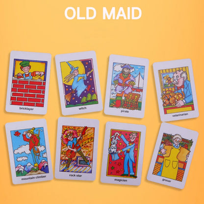 Crazy Eight Hearts Old Maid Fish Educational children card games - Hearts